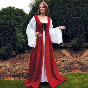 Red Fair Maiden´s Dress