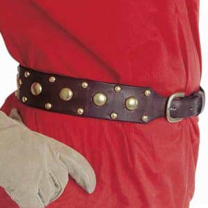 Niittinahkavyö -Ruskea