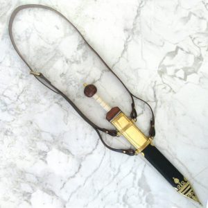 Brown Leather Baldric