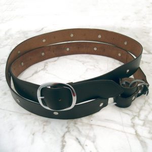 Keskiaikainen kaksoiskietaisuvyö - Musta