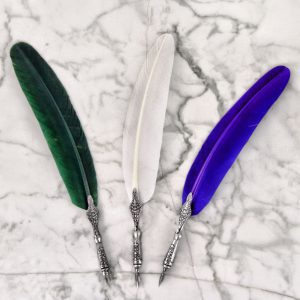 Feather Quill & Ink Set