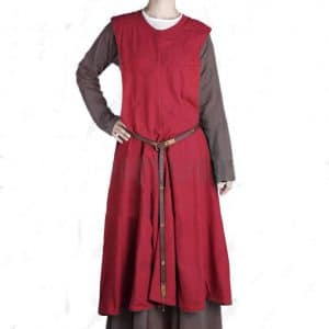 Red Early Medieval Surcoat