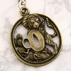 Tiger -Tsuba Keyring