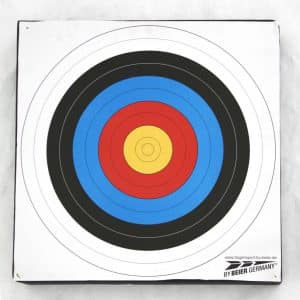 Paperinen jousiammuntataulu 60 x 60 cm