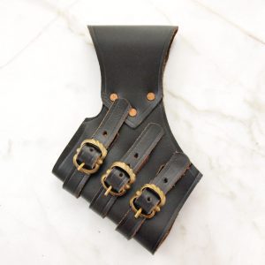 Sword Frog with Brass Buckles