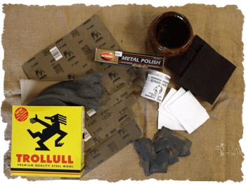 Instructions: How to remove light rust