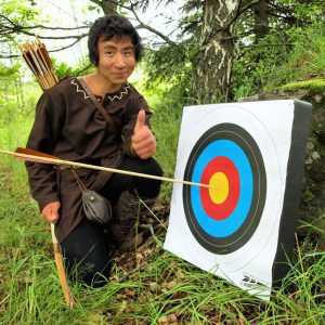 Jousiammuntataulu 60x60cm, solumuovia