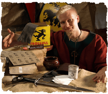 Instructions for sanding and polishing