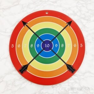 Archery Target for Suction Cup Arrows