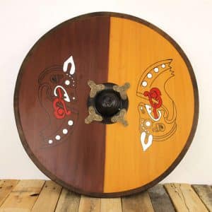 Painted Viking Shield