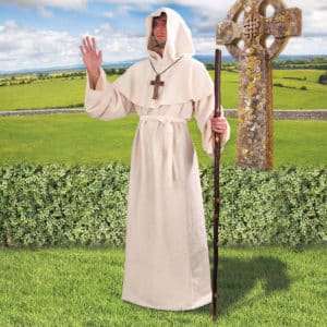 Valkoinen munkin kaapu