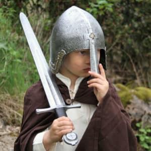 Bascinet with Nose Guard, Plastic