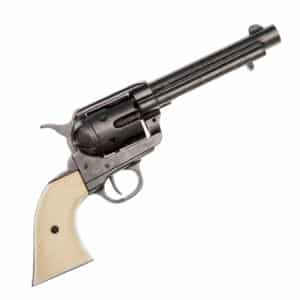 COLT Peacemaker 5,5"-piipulla ja norsunluukahvoilla, USA 1873