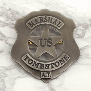 Sheriffin merkki: US Marshal Tombstone