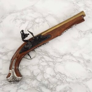 George Washington Flintlock Pistol, England 18th. Century