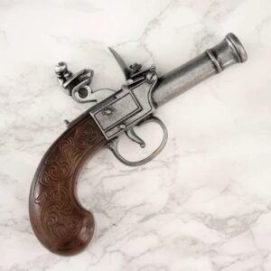 English Muff Pistol, 18th Century