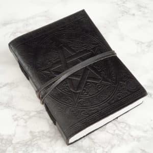 Large Black Pentagram Notebook/Spellbook