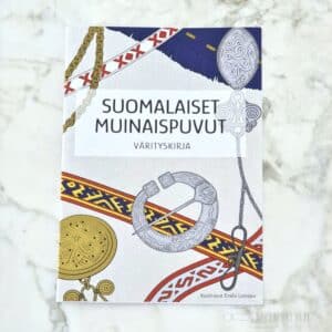 Suomalaiset muinaispuvut -coloring book