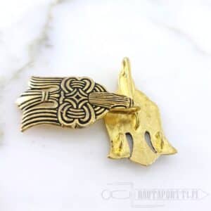 Säärisiteiden kiinnityskoukut "Korppi"