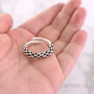 Viikinkisormus "Ketju"