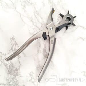 Nahkapaska reikäpihdit