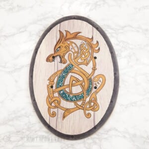 Curved Dragon Shield for Kids