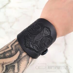 Nahkaranneke "Thorin Vasara"