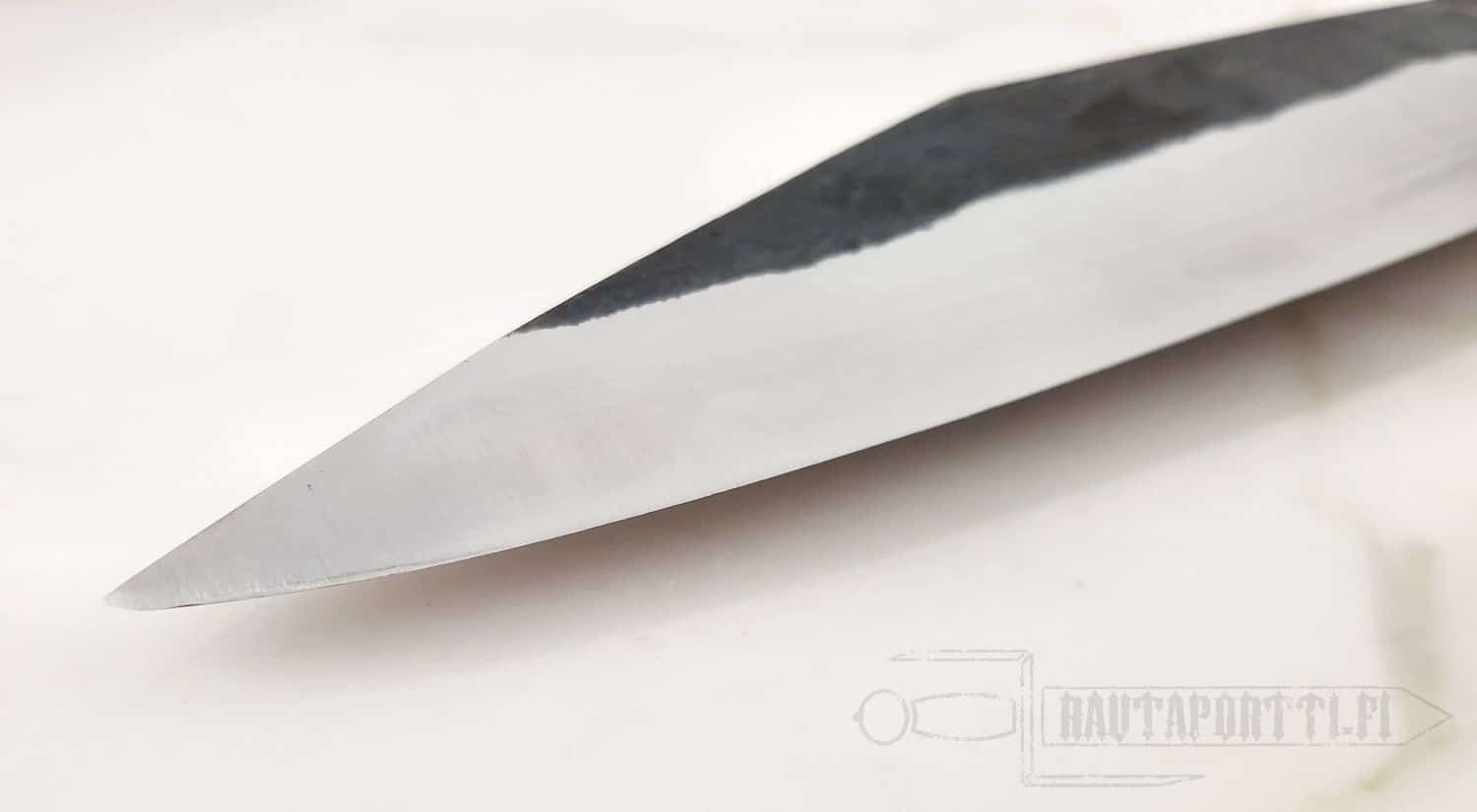 Hand Forged Viking Seax with Horizontal Sheath - Image 7