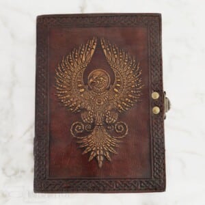 Eagle/Phoenix Journal with Antique Paper