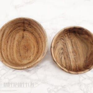 Puinen kulho & lusikka